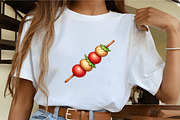 Watercolor Street Food Clipart, an Illustration by CrexoraLab (Thumbnail 2 of 5)