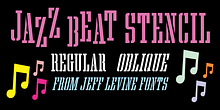 Jazz Beat Stencil JNL