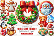 Christmas Cookies & Treats Clipart P, an Illustration by RobertsArt (Thumbnail 1 of 7)