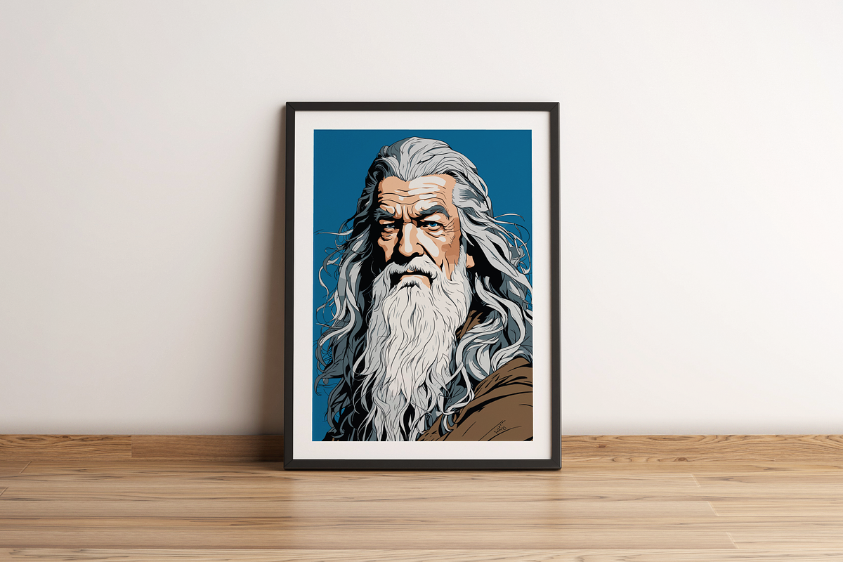 Middle Earth Pop Art Characters, a Decorative Illustration by The Dark Matter Art (Photo 4 of 4)