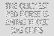 CS Alondra Rippled, a Sans Serif Font by Craft Supply Co. (Thumbnail 4 of 8)