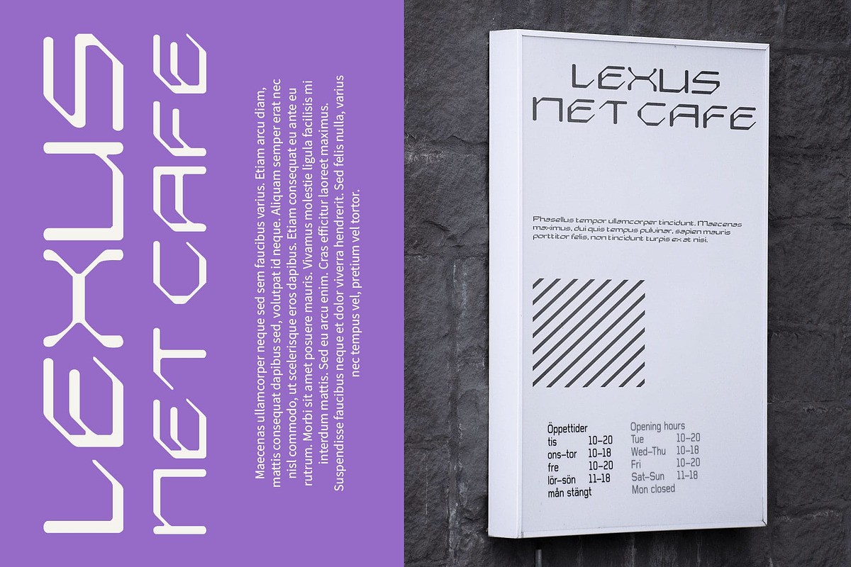 Lexady Blur, a Sans Serif Font by Craft Supply Co. (Photo 7 of 8)