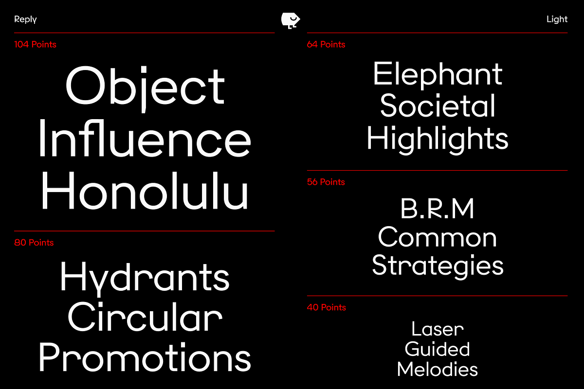 Reply, a Sans Serif Font by TOMO Fonts (Photo 7 of 7)