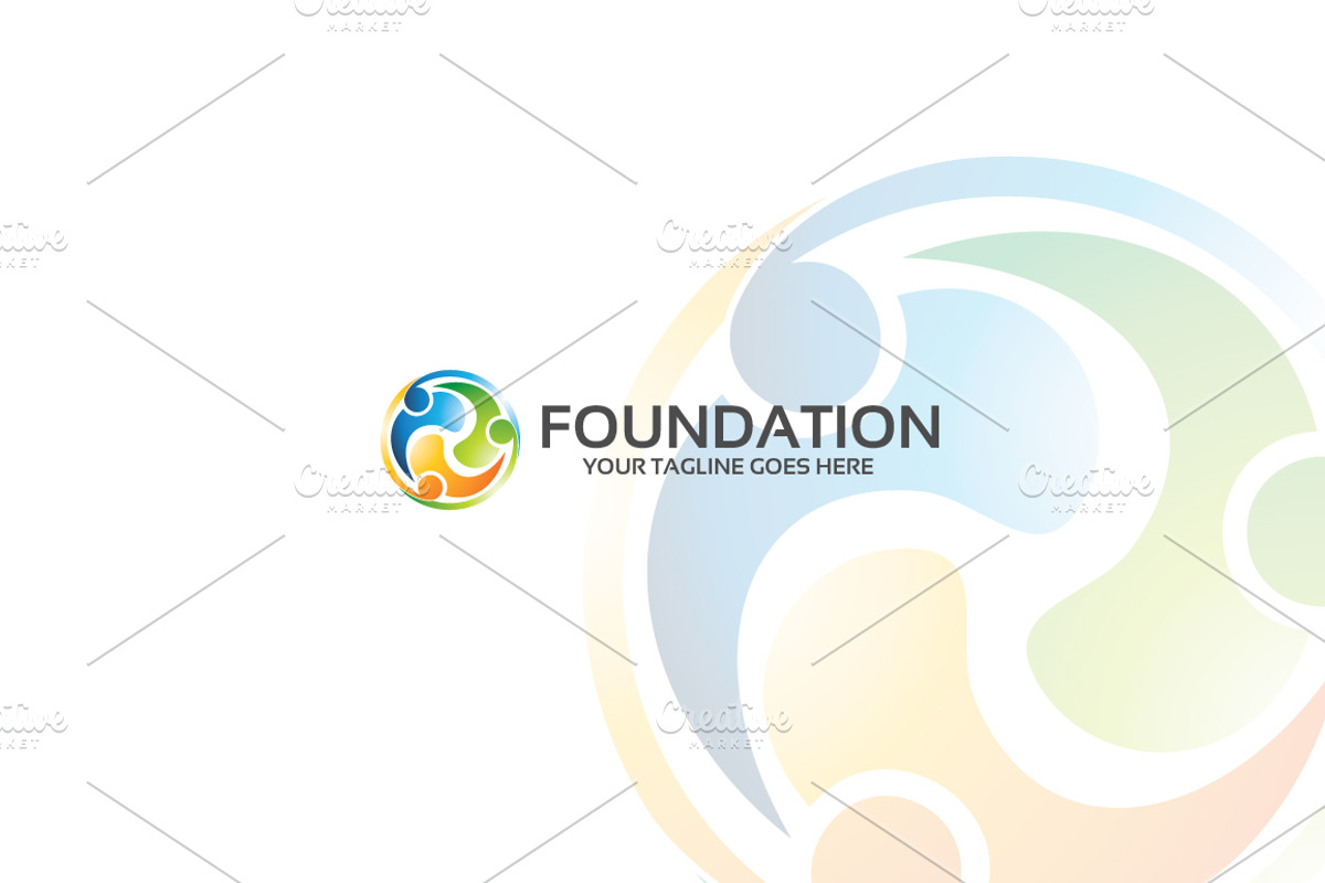 Foundation – Logo Template, a Branding & Logo Template by Alfam17