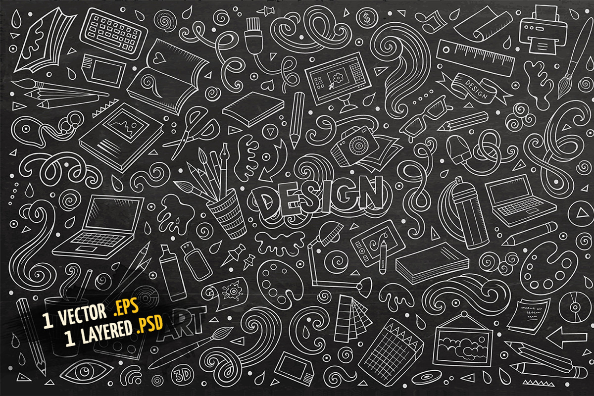 Design Tools Objects Set, an Object Graphic by BALABOLKA (Photo 4 of 4)