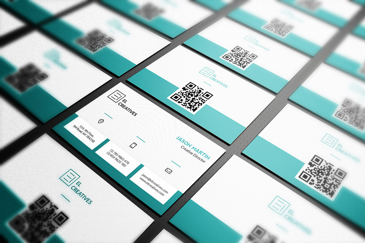 Creative Simple Business Card, a Business Card Template by bouncy (Photo 3 of 4)