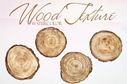 Watercolor Wood Texture Vector Set, a Pattern Graphic by Deckar_art (Thumbnail 1 of 3)