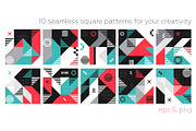 Fun Geometry pattern bundle., a Pattern Graphic by lisa_kalev (Thumbnail 21 of 22)