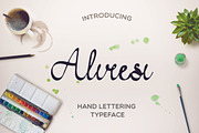 Aliresi, a Script Font by Creamy Script (Thumbnail 1 of 4)
