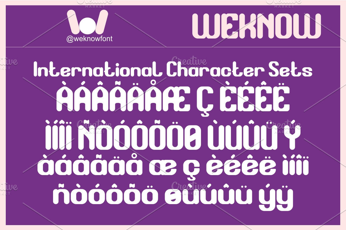 Bubble FLight font, a Sans Serif Font by weknow (Photo 8 of 8)