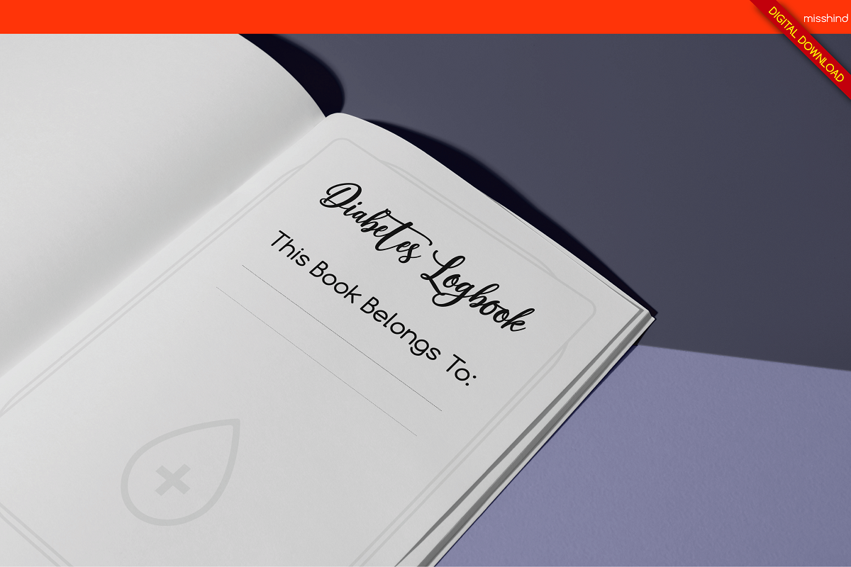Diabetes Logbook • KDP Interior, a Templates & Theme by HyeRi (Photo 2 of 4)