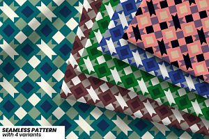 Star Grid Pattern