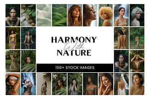 Harmony with Nature | 100+ Luminous, a Beauty & Fashion Photo by gstudiovect21