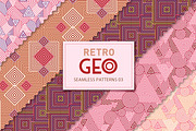 Retro Geo 03, a Pattern Graphic by Crystal Line (Thumbnail 1 of 7)