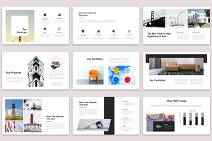 Um Minimalist Google Slides Template