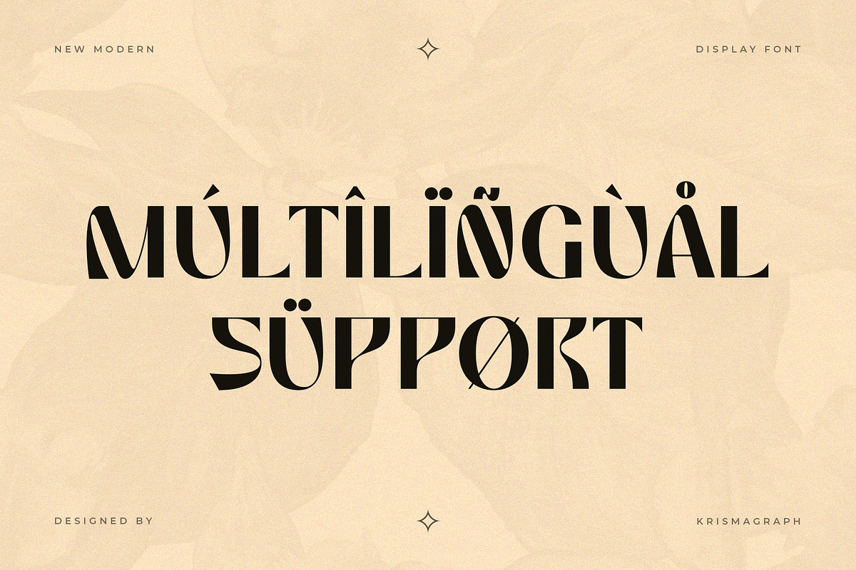 Mondy – Modern Display Typeface, a Sans Serif Font by Krismagraph (Photo 8 of 10)