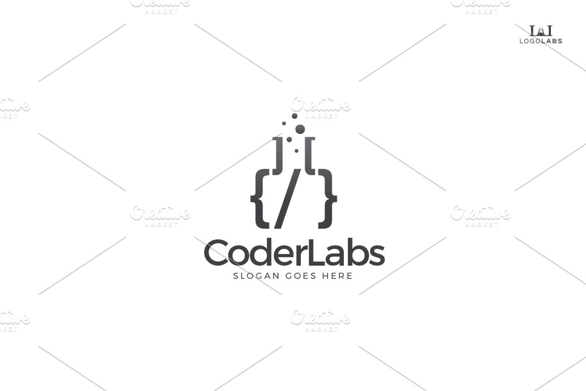 Coder Labs Logo, a Branding & Logo Template by LogoLabs