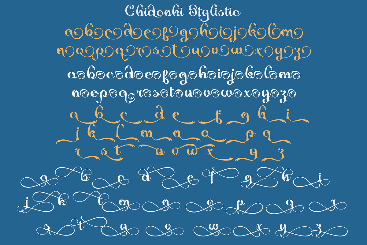 Chidonki Decorative Font, a Blackletter Font by TypeClassHeroes (Photo 10 of 10)
