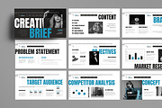 Modern Creative Brief Presentation, a Presentation Template by MightyDesign (Thumbnail 1 of 8)