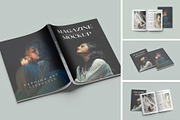A4 Magazine Mockup, an Advertising Mockup by Hubzway (Thumbnail 1 of 10)