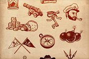 Nautical Illustration Set, an Object Illustration by Megflags (Thumbnail 4 of 6)