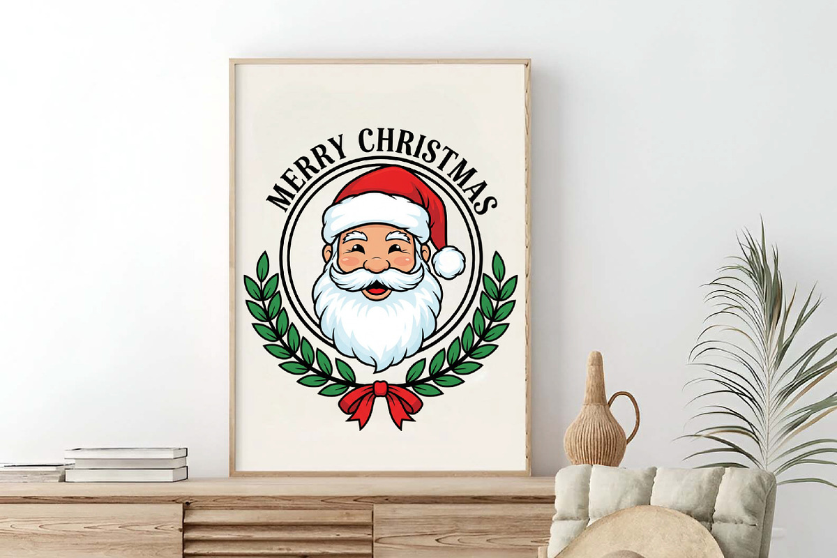 Funny Santa Christmas Png, an Illustration by SinaCreation (Photo 6 of 7)