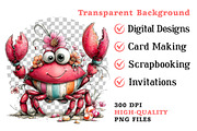 Whimsical Summer Crub Clipart, an Illustration by Dream Creation (Thumbnail 6 of 7)