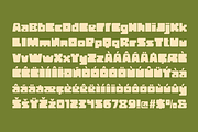 Neba - Unique Bold Food Font, a Sans Serif Font by Pandeka Studio (Thumbnail 9 of 9)