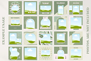 Green Social Media Templates Canva, a Social Media Template by Boltik Studio (Thumbnail 7 of 10)