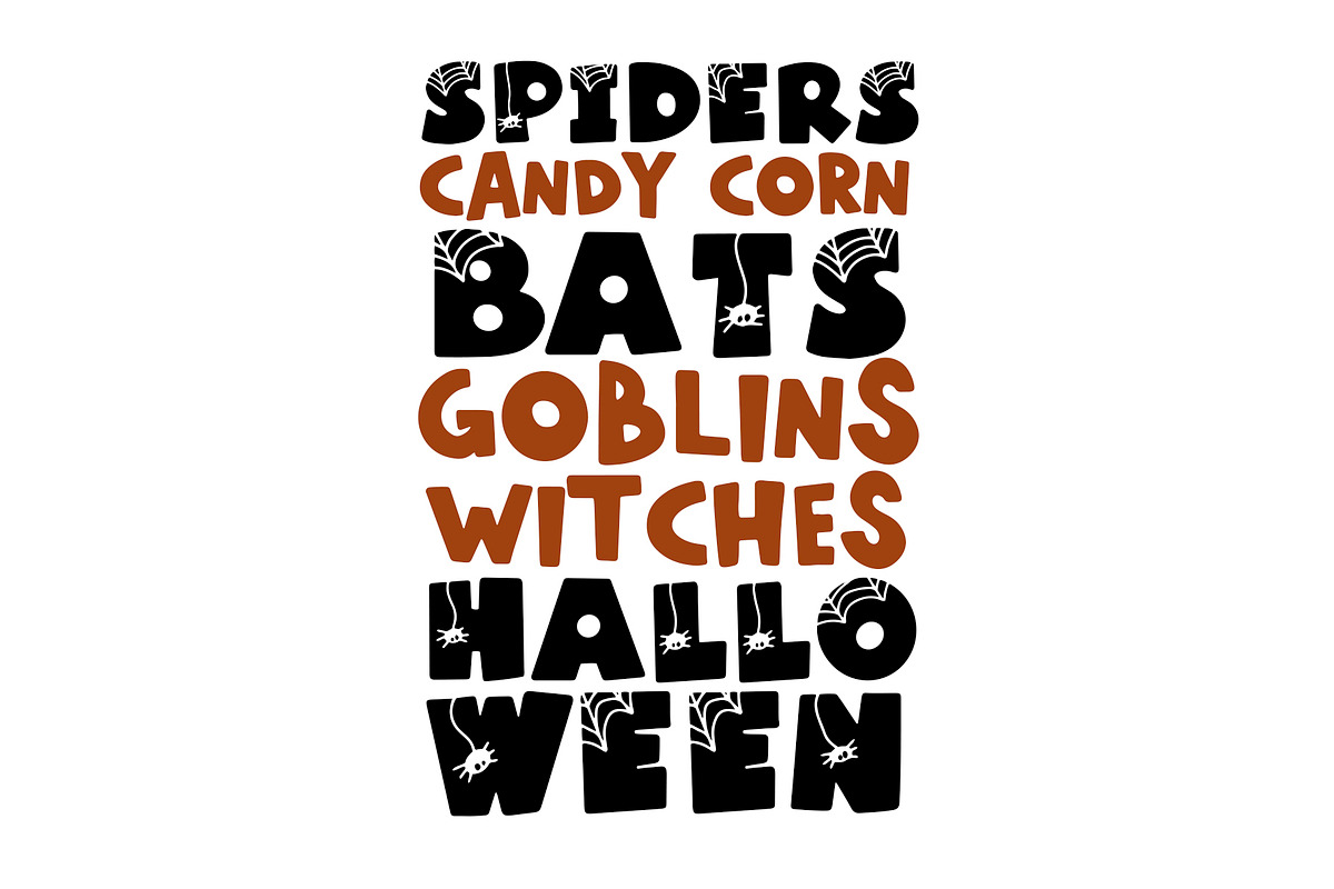 Spooky | Fun Halloween Font, a Font by KA Designs (Photo 10 of 10)