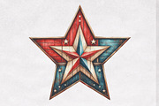 Rustic 4th of July Sublimation, an Illustration by Designking (Thumbnail 3 of 4)