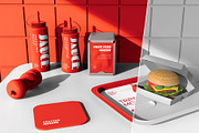Sauces Bottle Mockup Set, a Product Mockup by graphypix (Thumbnail 3 of 4)
