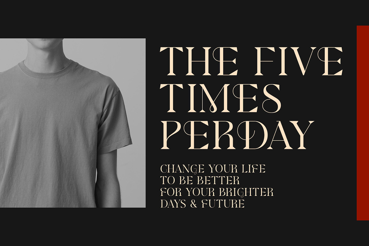 Modesfa - Modern Display Serif, a Serif Font by Almarkhatype (Photo 5 of 10)