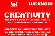 Big Power font, a Sans Serif Font by weknow (Thumbnail 5 of 8)