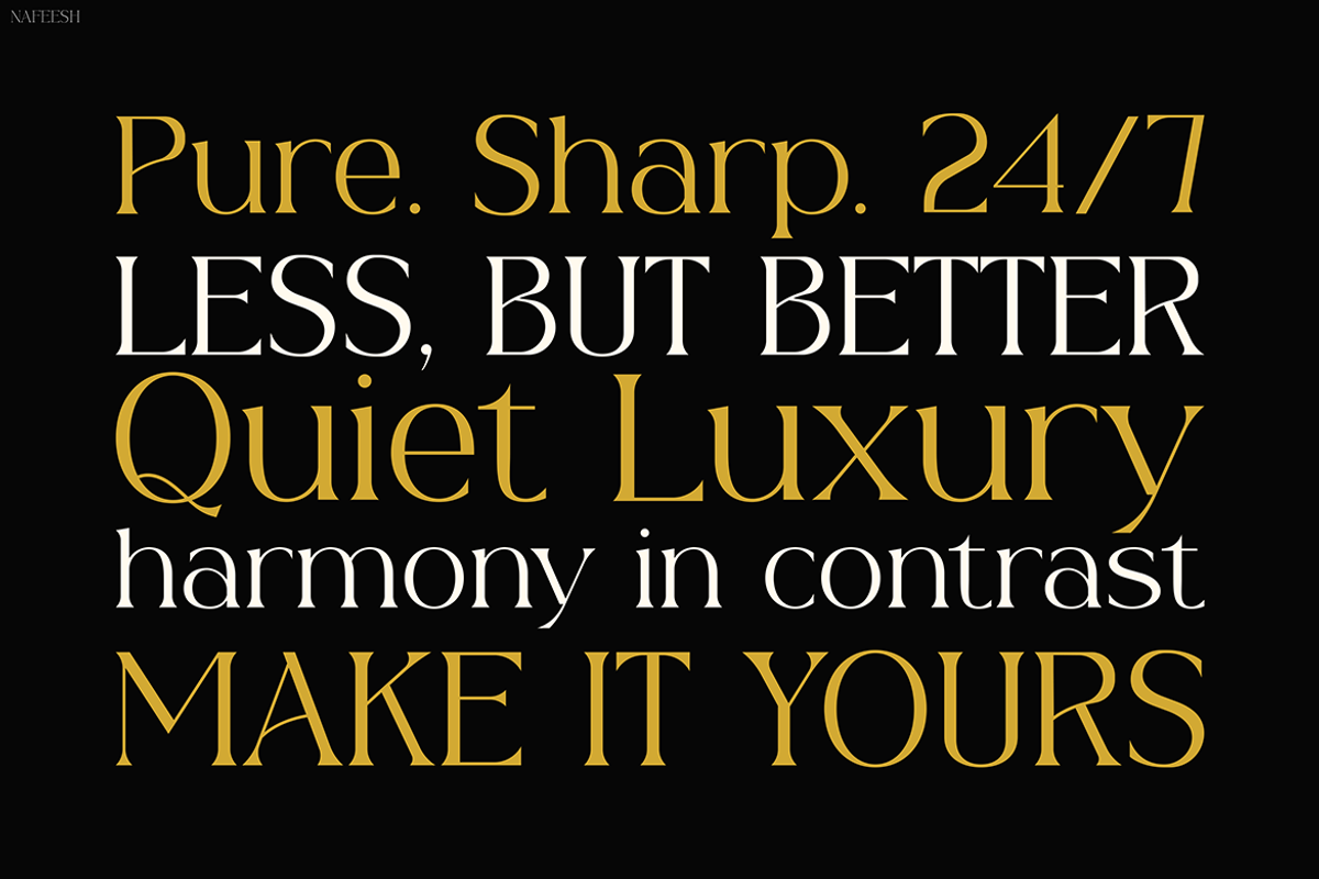 Nafeesh, a Font by Pinisi ART (Photo 5 of 10)