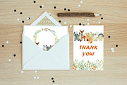 70% off. Bundle. Woodland animals., an Animal Illustration by TaPilipa (Thumbnail 11 of 38)