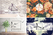168 LETTER A SIGNATURE monogram logo, a Branding & Logo Template by Whimsical Logoshop (Thumbnail 2 of 16)