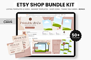Etsy Digital Shop Templates Bundle, a Design Template by DigiPax (Thumbnail 1 of 10)