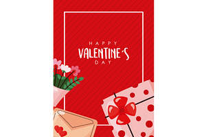 valentines day poster, an Illustration by studiogstock