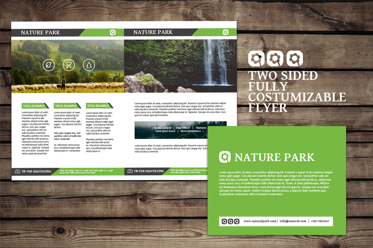 Indesign 8page nature booklet, a Brochure Template by KatjaPotokar (Photo 2 of 3)