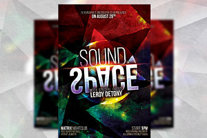 Sound Space - Flyer Template