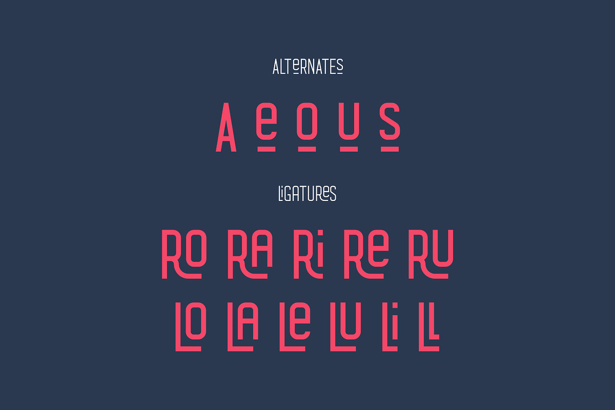 Avantgarde Sans Serif Family, a Sans Serif Font by Graphicdome (Photo 12 of 18)