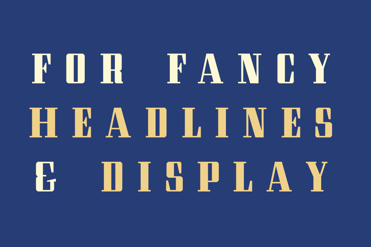 Pecorino Font preview 2