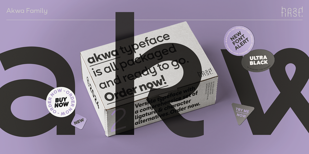 Akwa, a Sans Serif Font by HeadFirst (Photo 14 of 15)