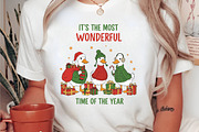 Christmas Goose Trio Illustration PN, an Illustration by DreamArtGraphic (Thumbnail 5 of 5)