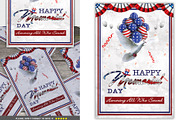 Happy Memorial Day Flyer, a Flyer Template by Artiverge (Thumbnail 2 of 2)