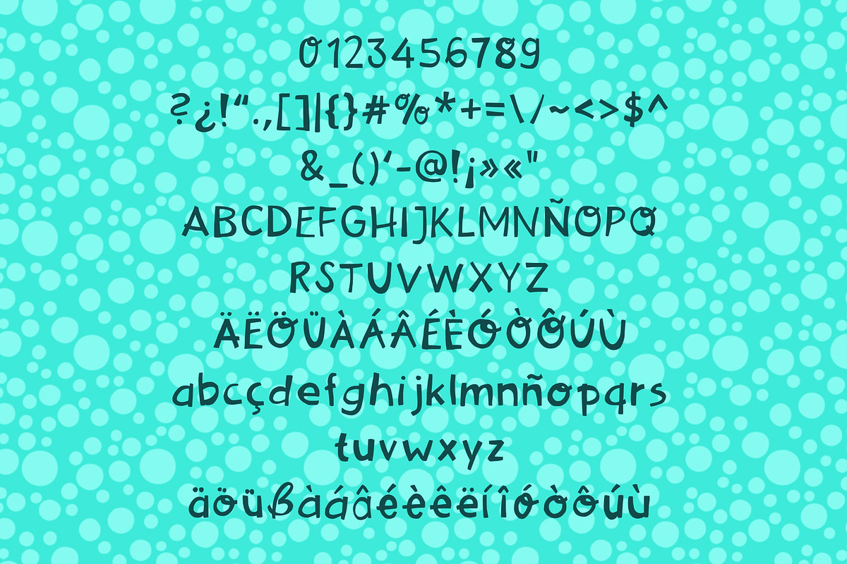 LAFOLOs Happy Font, a Handwritten Font by LAFOLO (Photo 3 of 6)