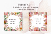 Watercolor set of tropical flowers, an Object Illustration by a_ptichkina (Thumbnail 5 of 8)