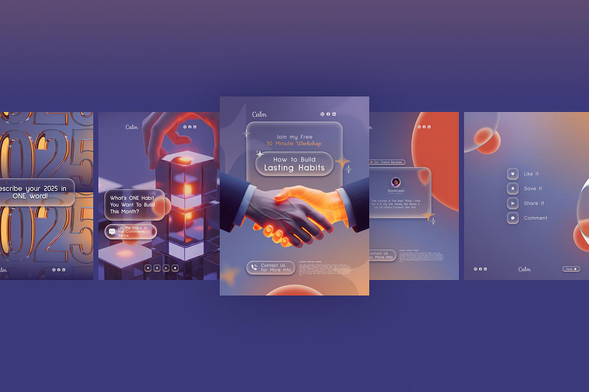 Life Coaching Social Media Templates preview 8
