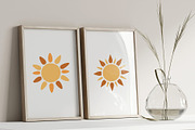 Boho Sun SVG Bundle, an Object Graphic by Createble (Thumbnail 7 of 9)